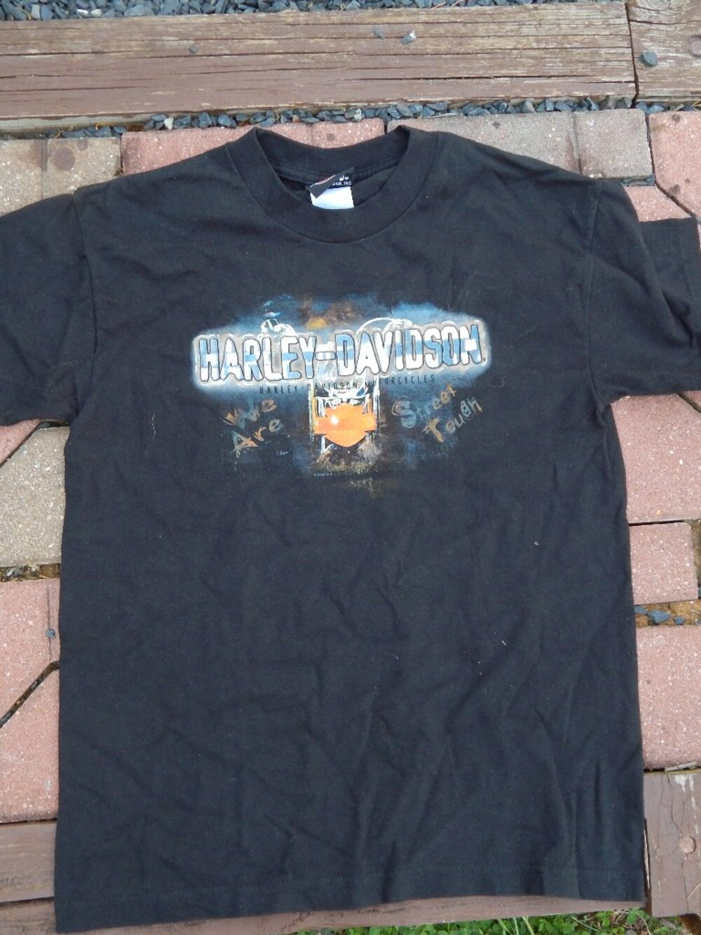 Harley Davidson Youth Boys T Shirt Size Large (14-16)